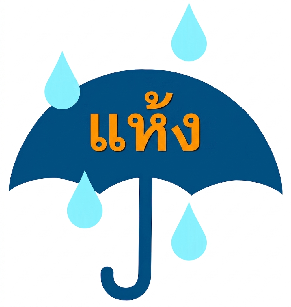 ร่มสัญลักษณ์ DRY