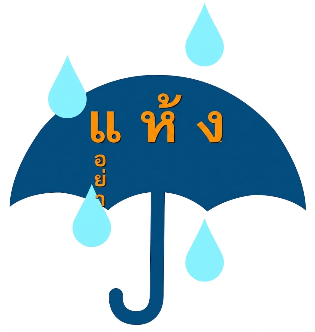 ร่มสัญลักษณ์ DRY