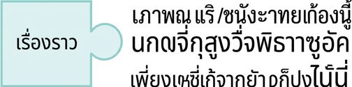 ชิ้นส่วนจิ๊กซอว์ที่มีคำว่า story