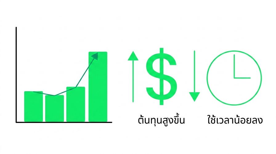 กราฟิกแสดงมูลค่าในหน่วยดอลลาร์