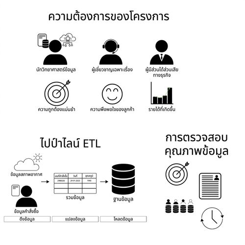 การออกแบบโปรเจกต์ในขั้นตอนการออกแบบ