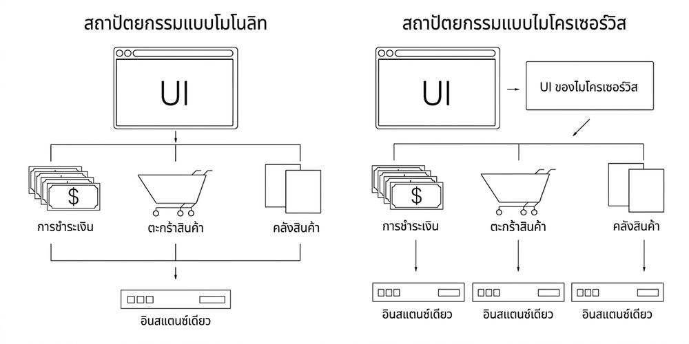 สถาปัตยกรรม microservices