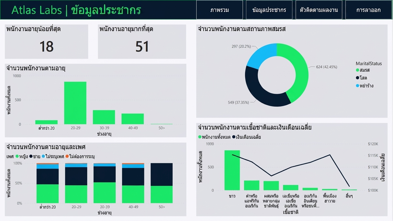 หน้า Demographics
