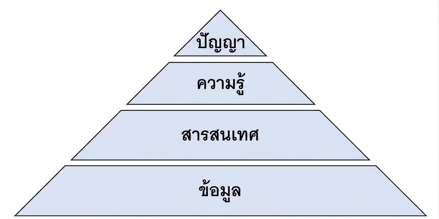 แผนภาพพีระมิด DIKW