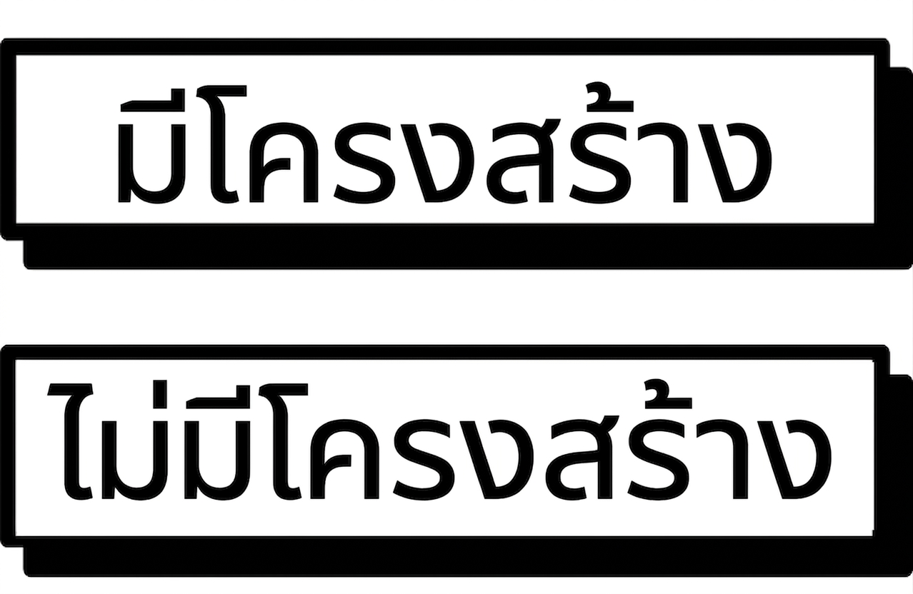 ข้อมูลมีโครงสร้างหรือไม่มีโครงสร้าง