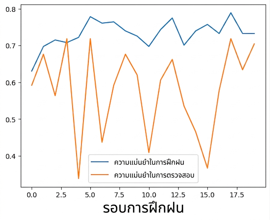 regularization มากเกินไป