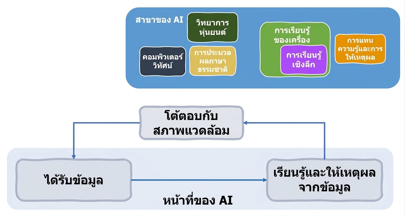 พื้นที่ AI และฟังก์ชัน AI