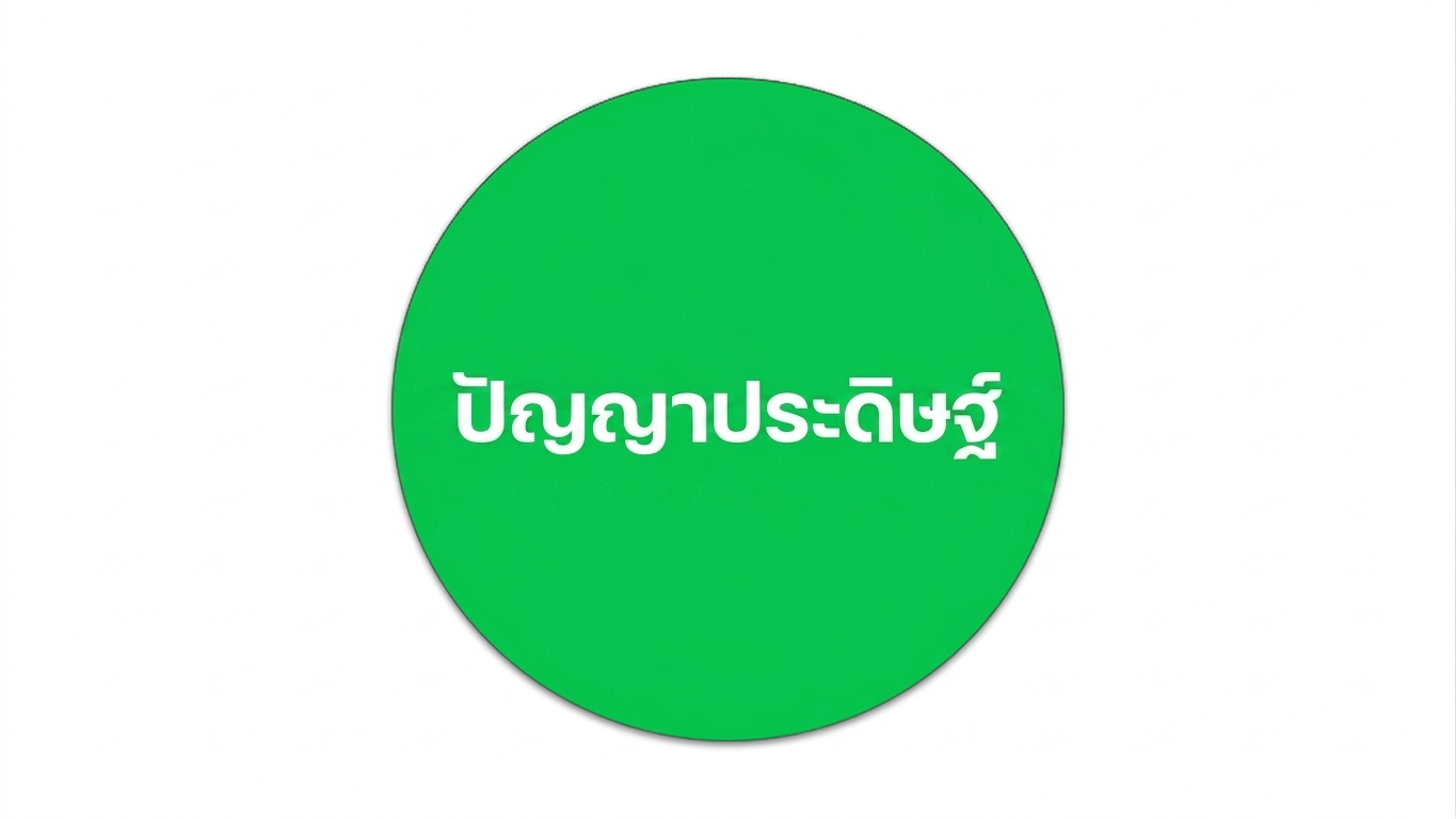 วงกลมแสดงขอบเขตของ AI