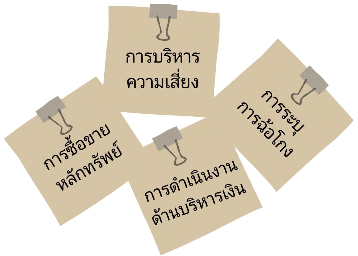 โน้ตแสดงให้เห็นว่าอุตสาหกรรมบริการทางการเงินนำ AI ไปใช้อย่างไร