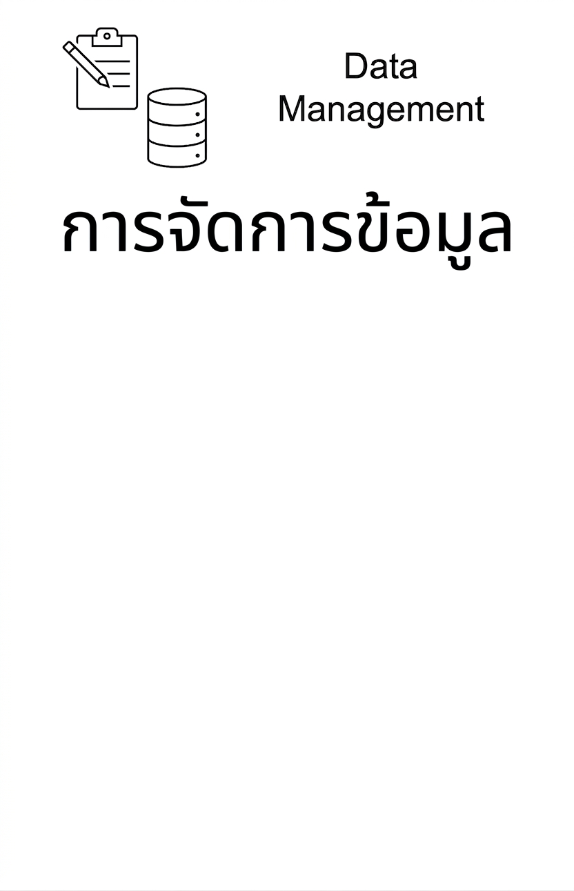 การจัดการข้อมูล