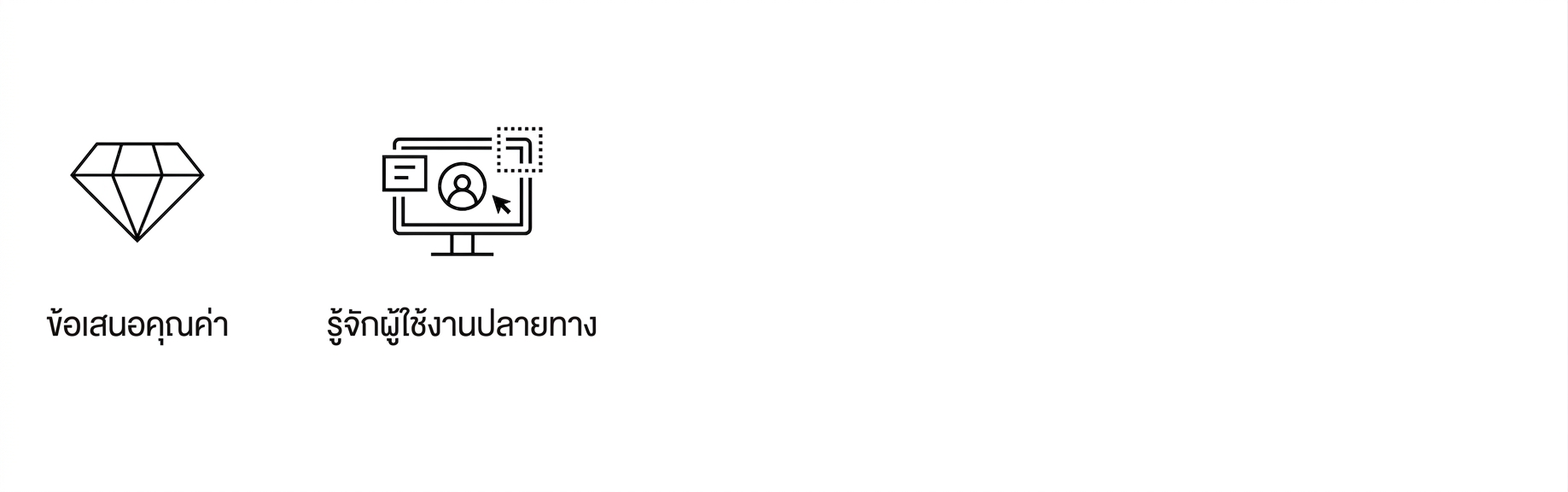 เป้าหมายที่ชัดเจน ผู้ใช้งานปลายทาง