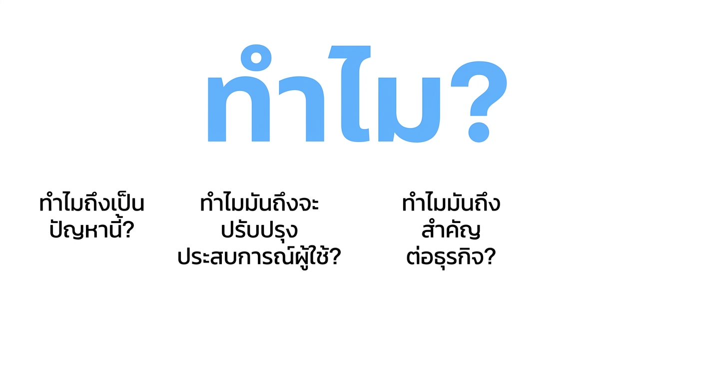 ทำไมถึงสำคัญต่อธุรกิจ?