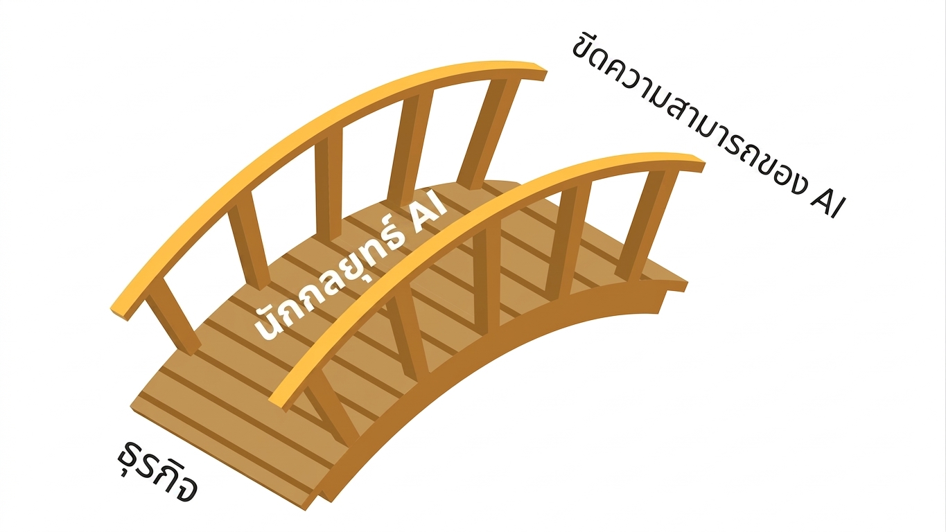 AI strategist เชื่อมช่องว่าง