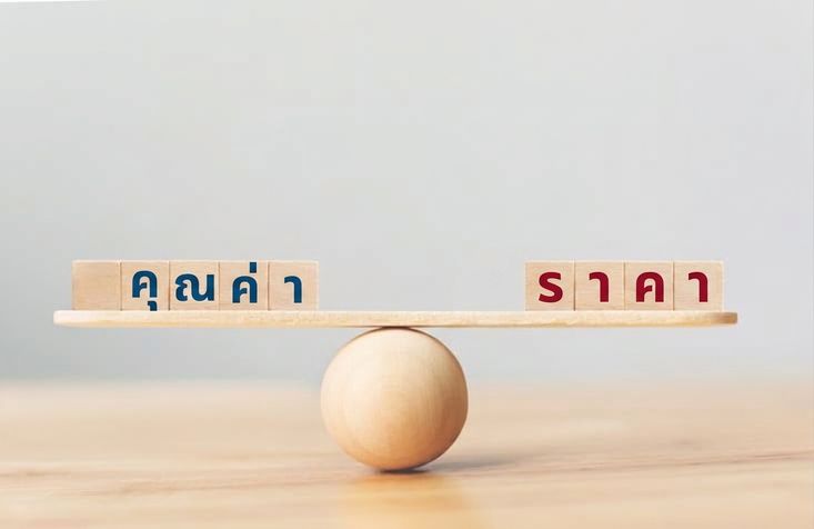 ดินสอที่มีคำว่า total, cost of และ ownership ในส่วนต่างๆ