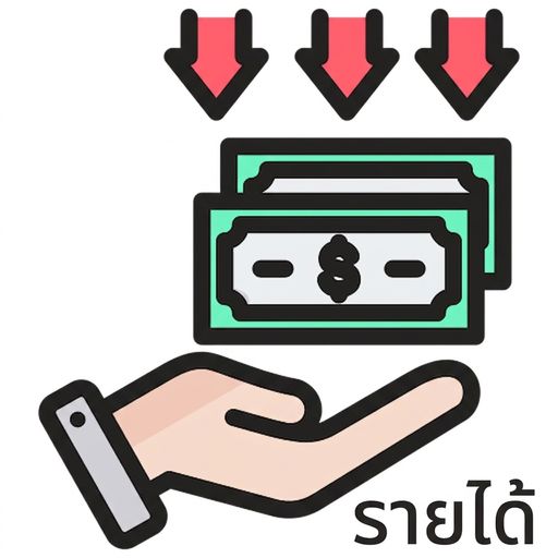 Icon depicting generating revenue
