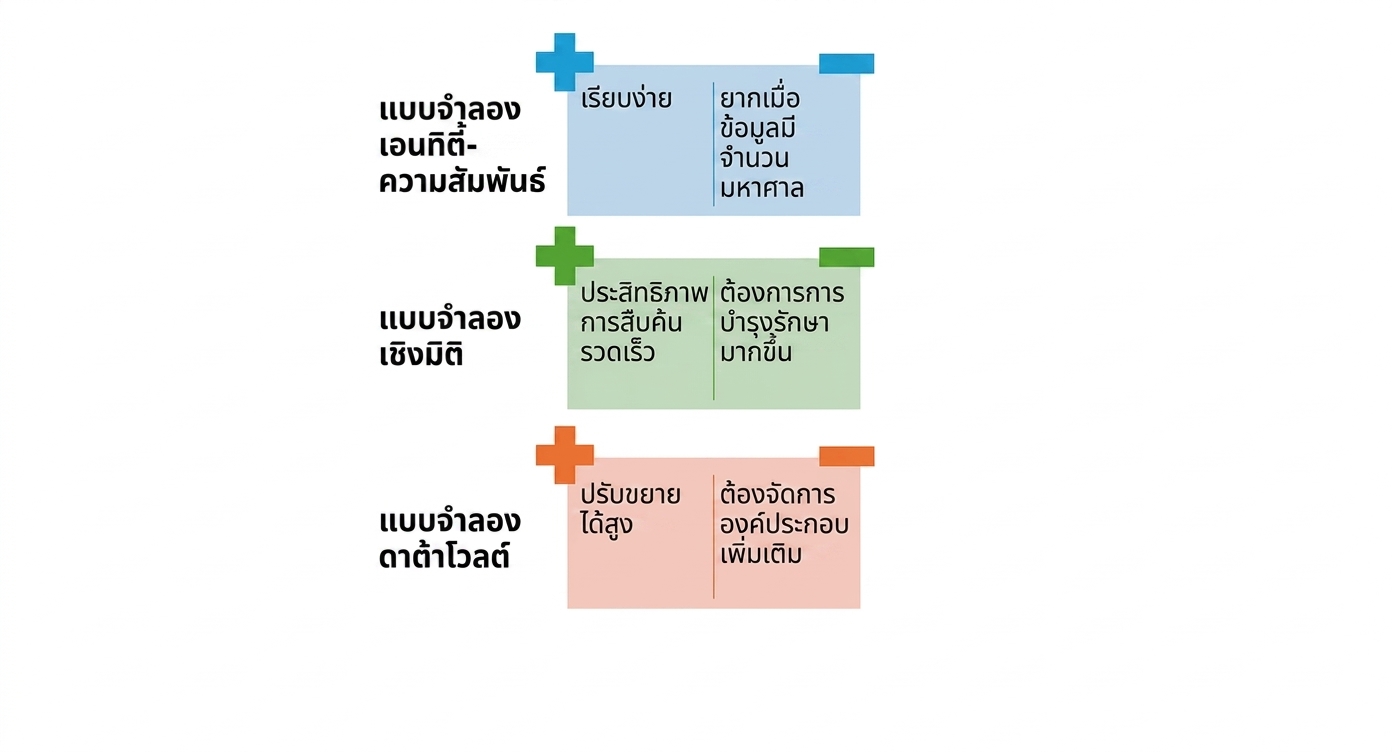 ข้อดีและข้อเสียของ data vault