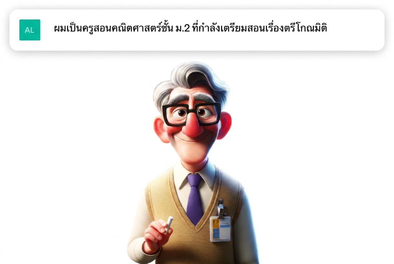 ภาพการ์ตูนครู