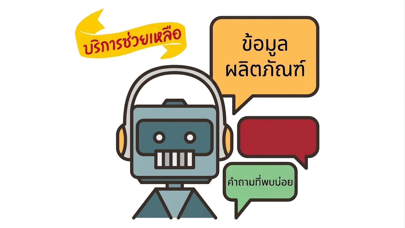 แชทบอตสนับสนุนลูกค้า 2 โหมด: ให้ข้อมูลสินค้าและแนะนำสินค้า กับให้คำแนะนำเฉพาะและ FAQ สำหรับปัญหาการสั่งซื้อ