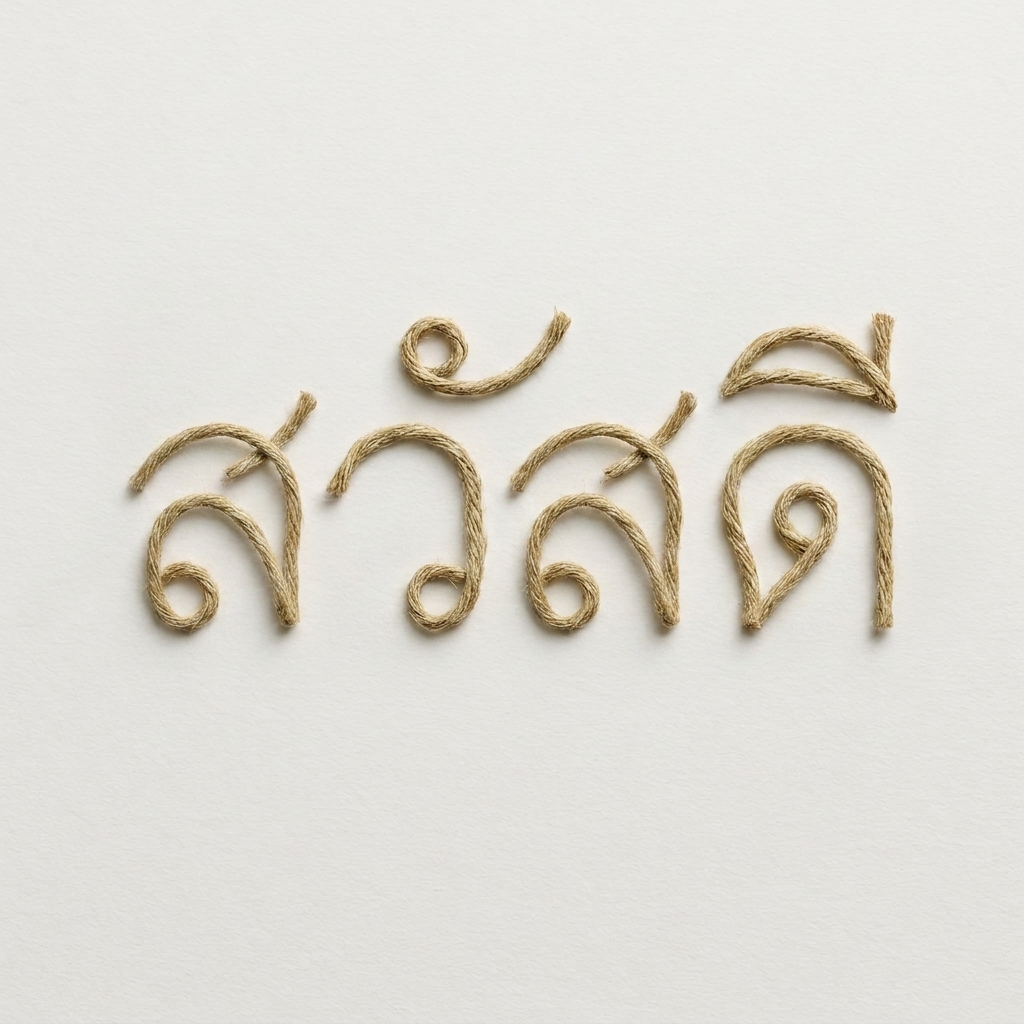 คำว่า Hello ที่เขียนด้วยสตริง