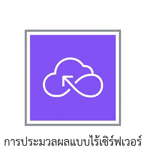 ไอคอนแสดง serverless compute