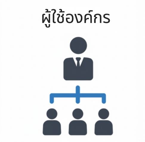 เจ้าของที่มีผู้ใช้หลายคนอยู่ใต้บังคับบัญชา