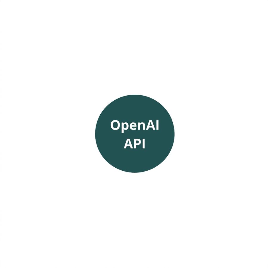 วงกลมที่แสดงถึง OpenAI API