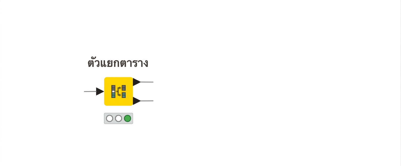 โหนด KNIME