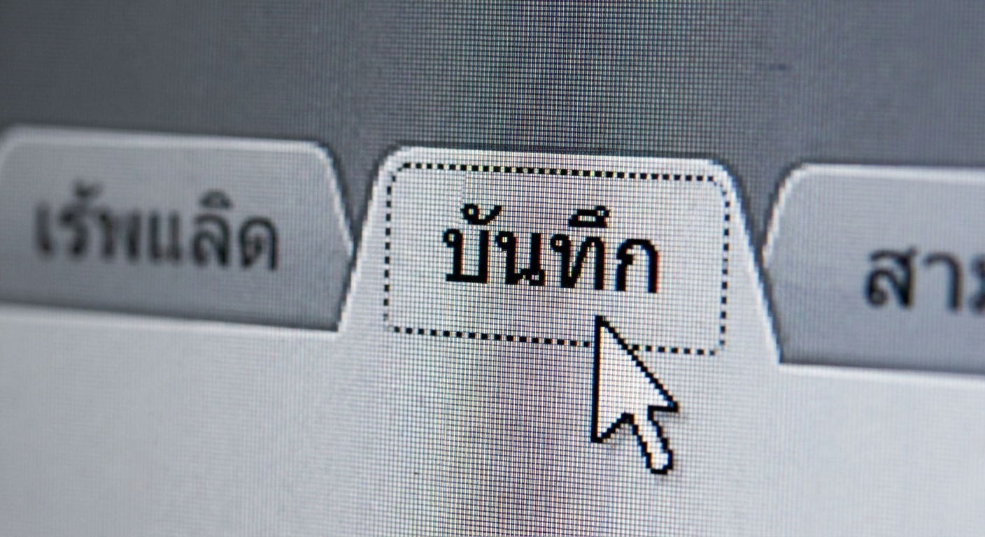 ภาพประกอบการบันทึกและติดตาม