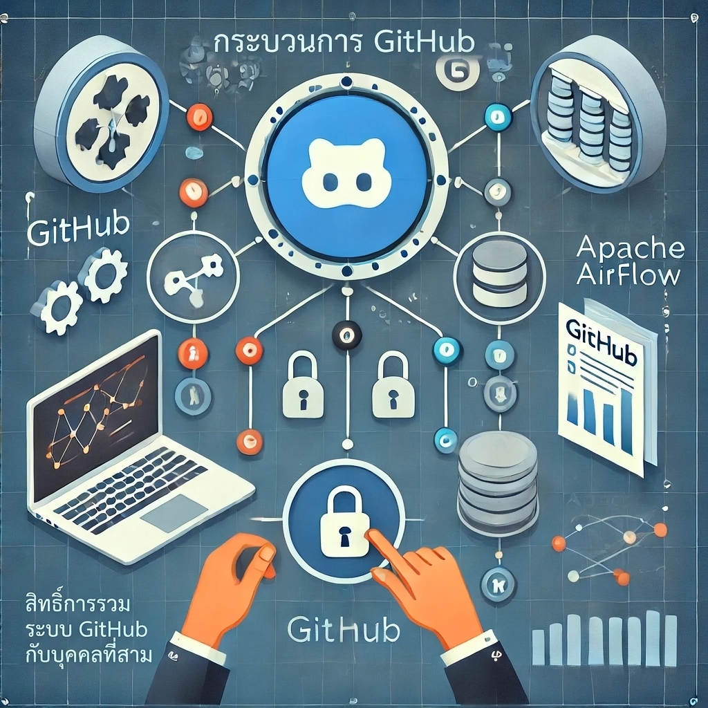 การเชื่อมต่อ Airflow กับ GitHub