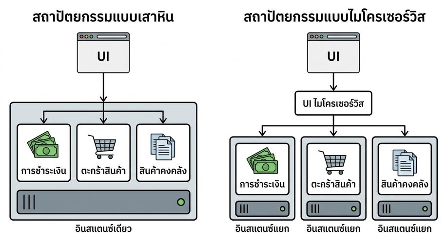 สถาปัตยกรรม microservices