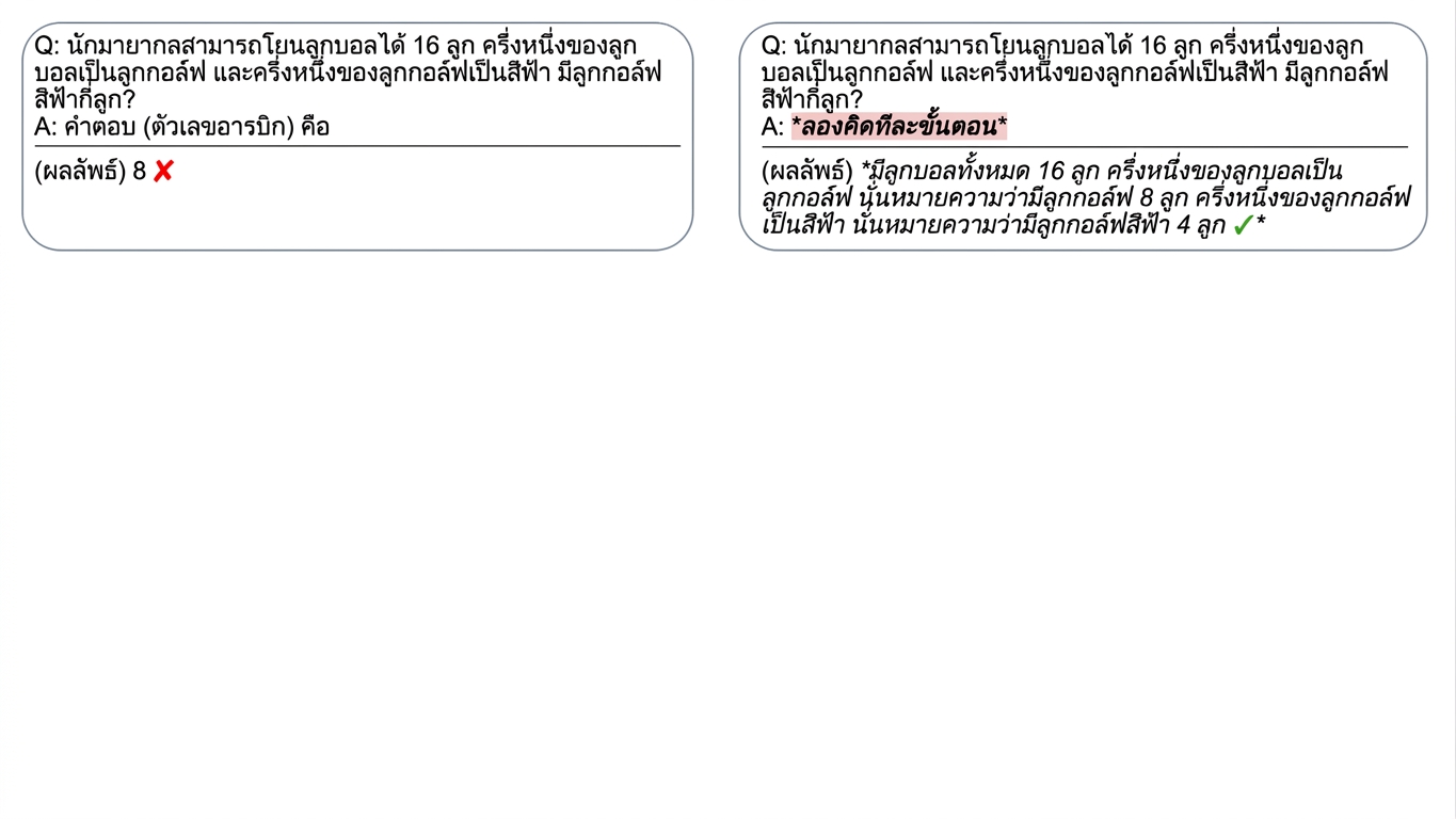 คำตอบแบบทีละขั้นตอน
