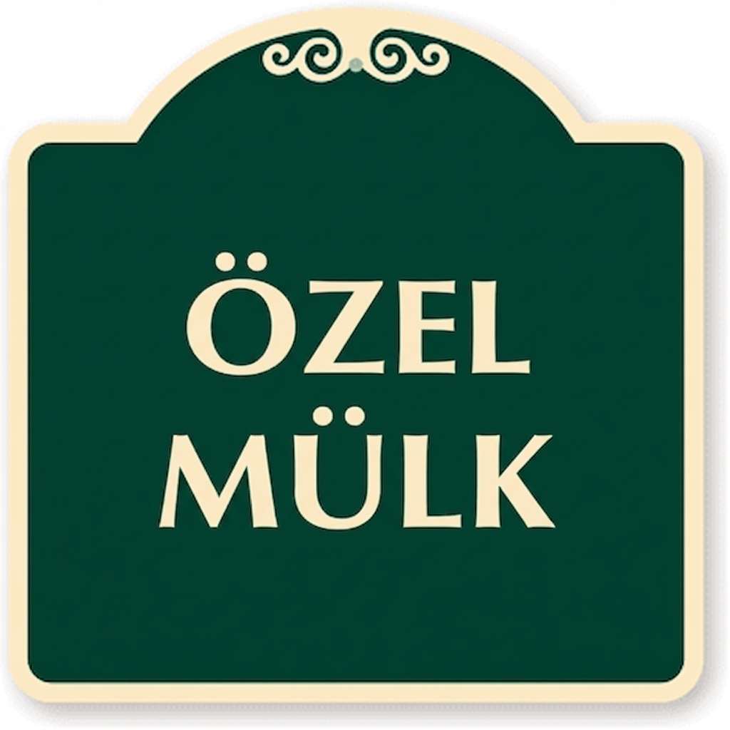 Özel Mülkiyet Tabelası