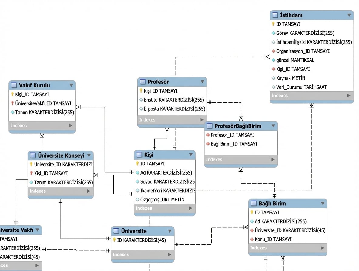 veritabanı şeması