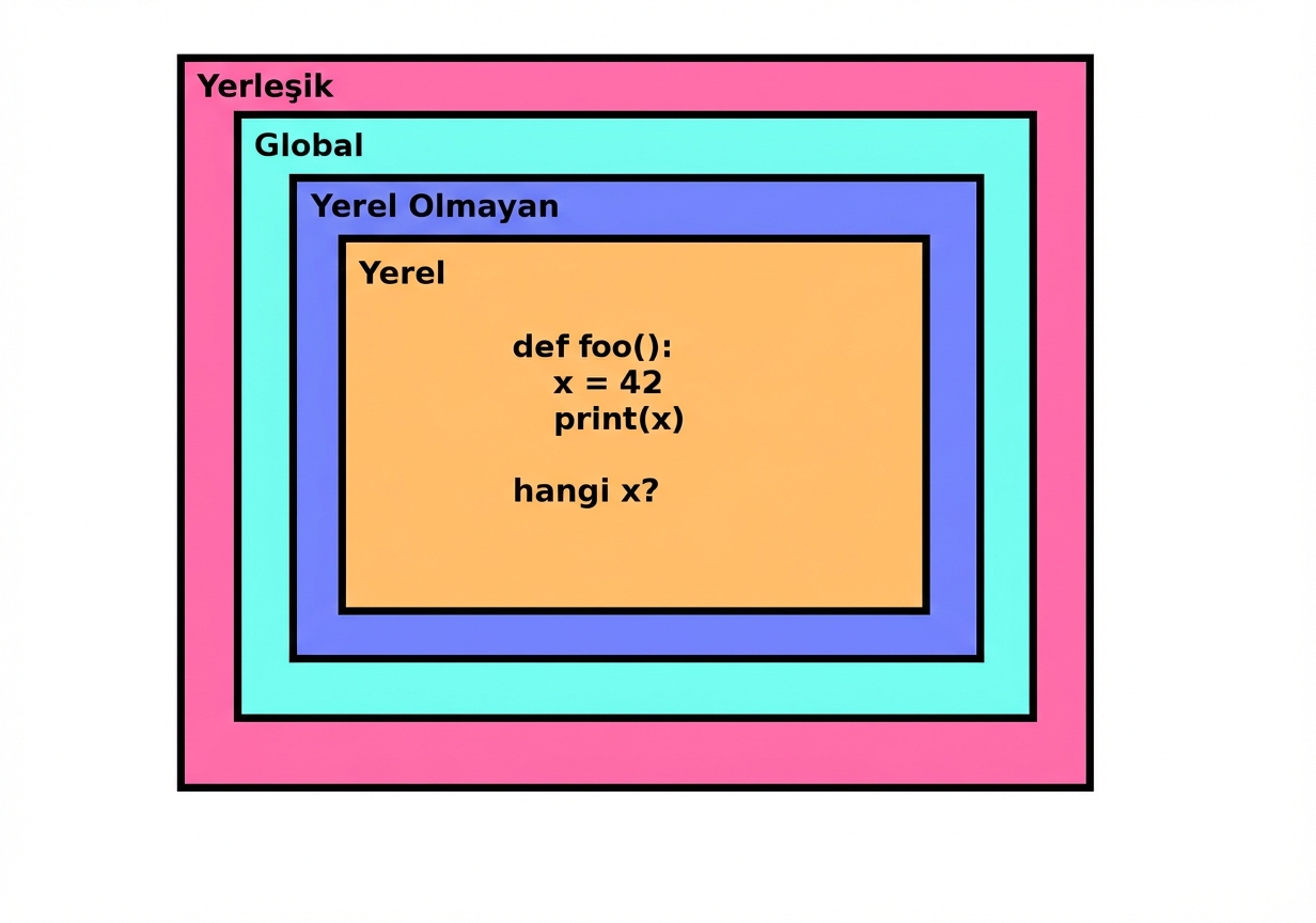 yerel olmayan kapsam