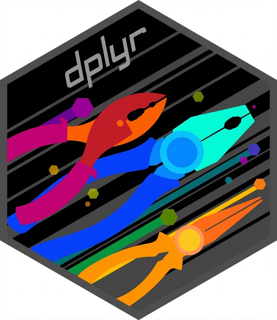 dplyr logosu.