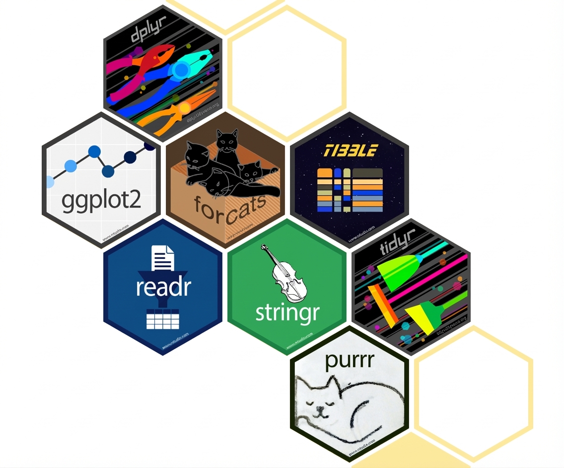 Tidyverse paket koleksiyonu.