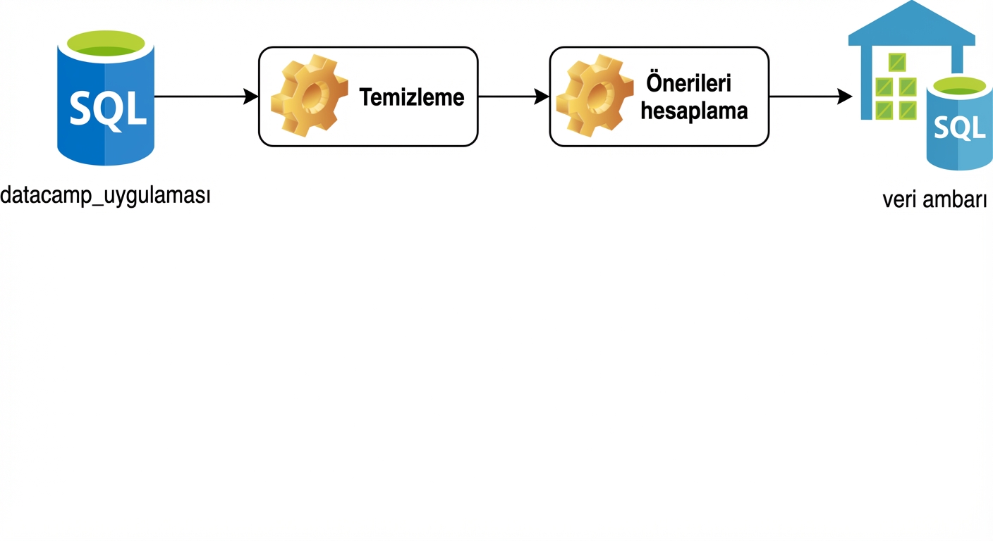 Öneriler ETL süreci olarak