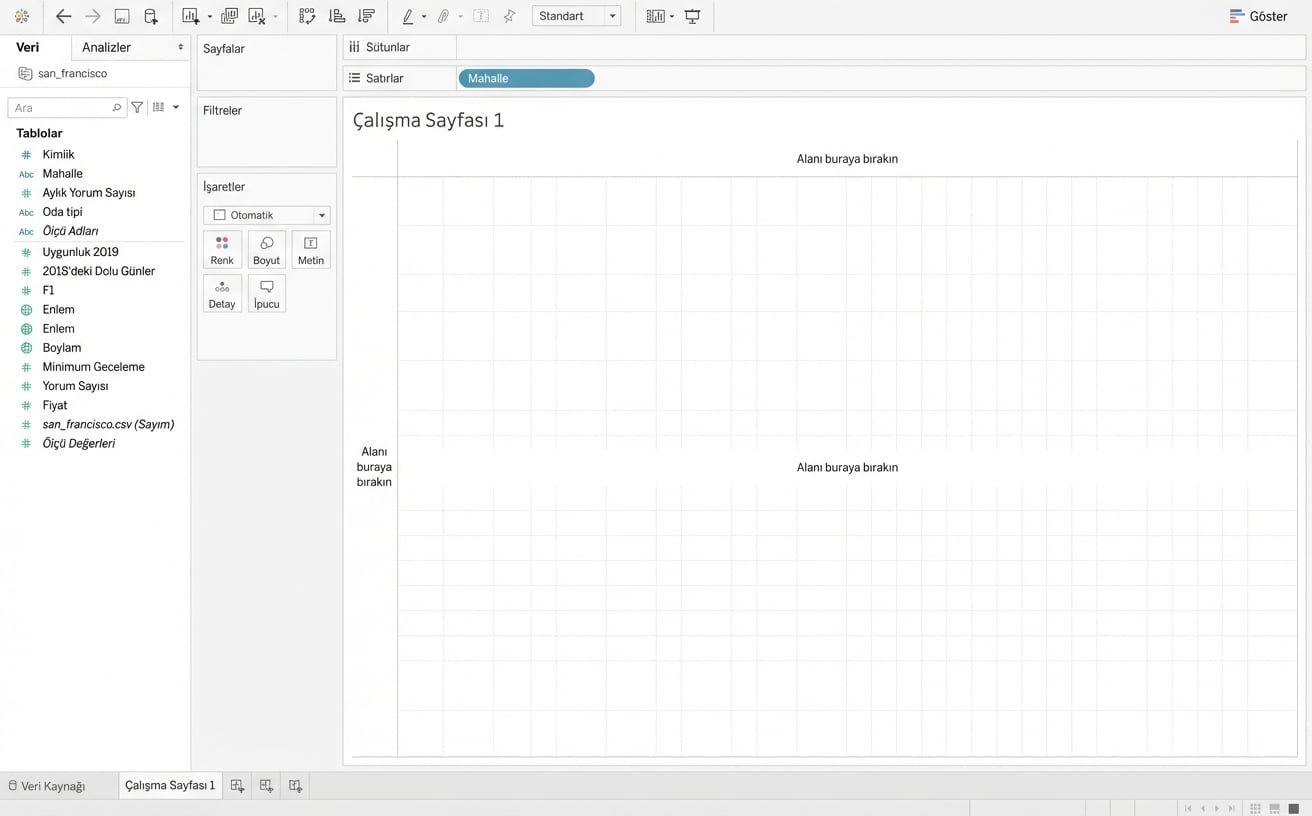 mahalleyi satırlara sürükleme