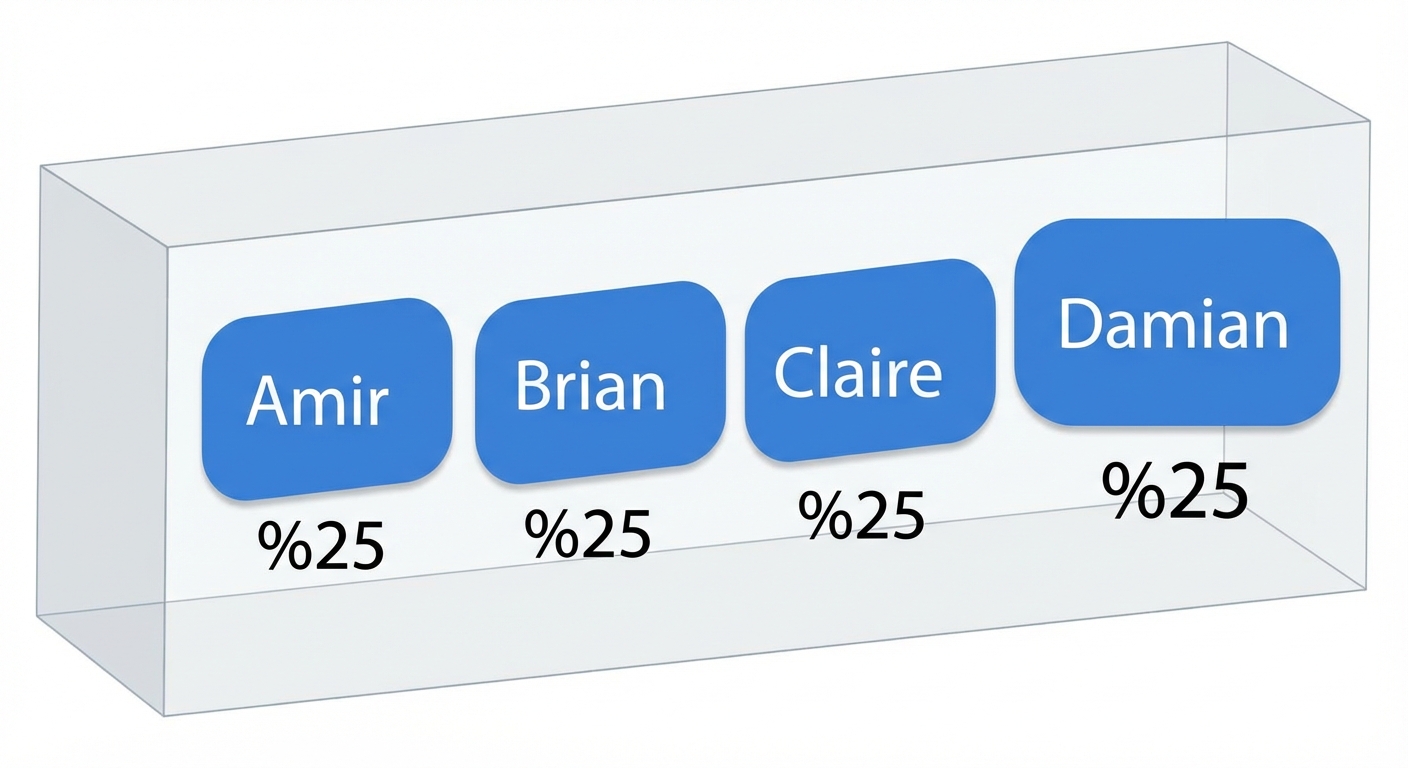 Bir kutudaki isimler, her biri %25 olasılıkla.png