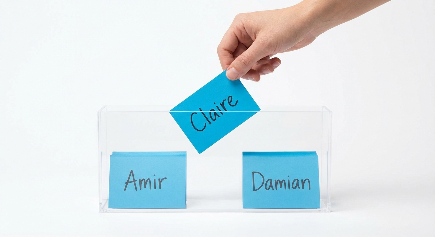 Claire'in adı çekildi