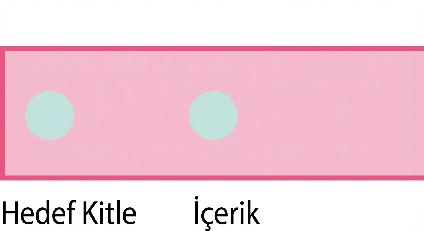 Orta kısmında content yazan bir daire