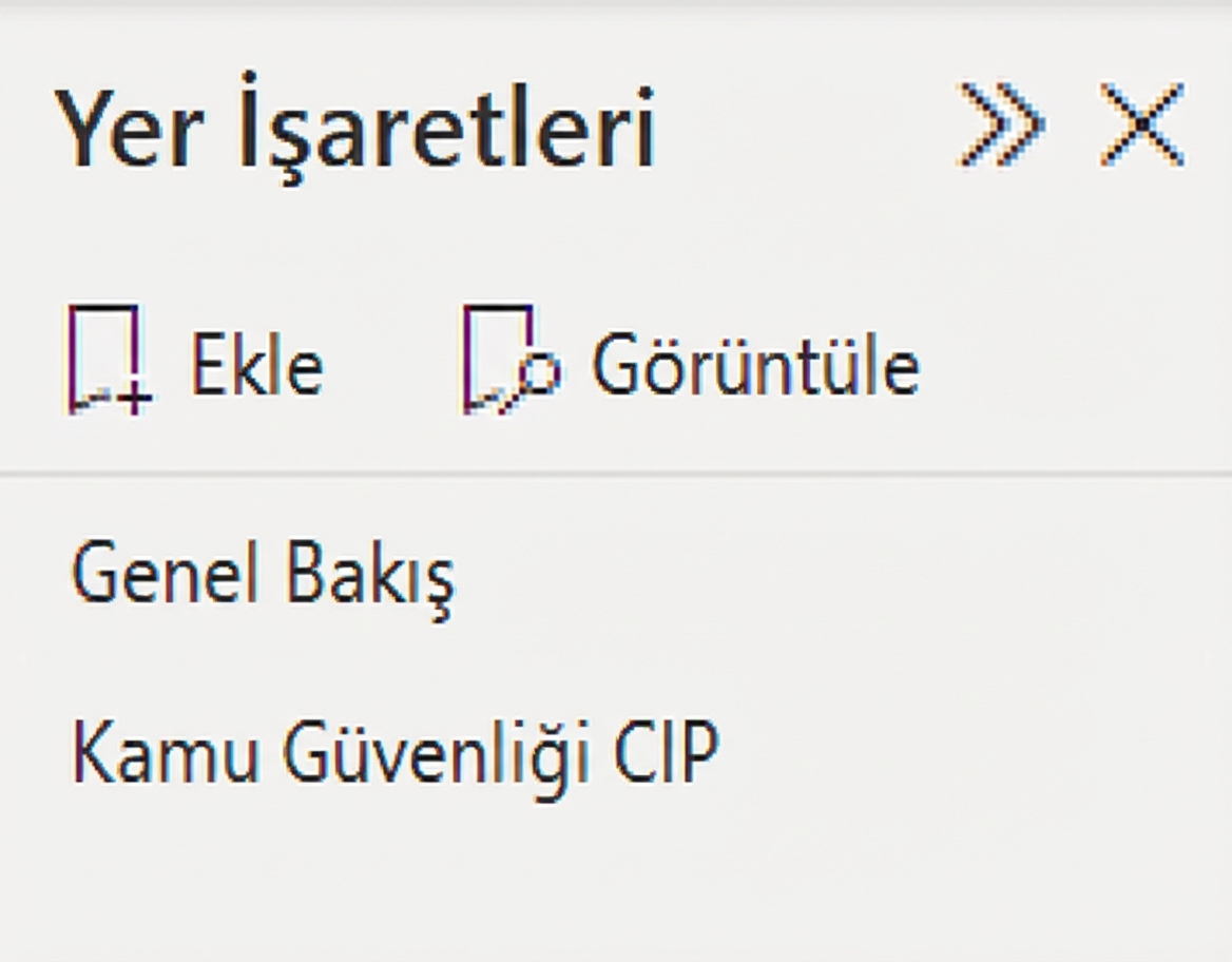 Power BI’da yer işaretleri