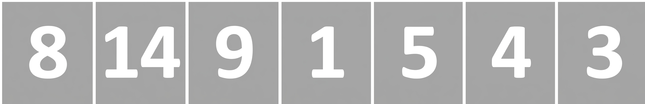 A schematic representation of a list with unordered elements.