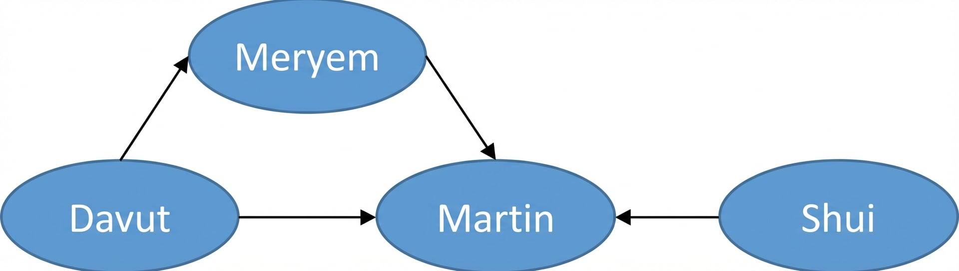 Yönlü bir grafiğin resmi.