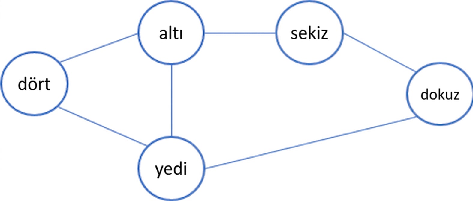 Bir grafın görsel temsili.