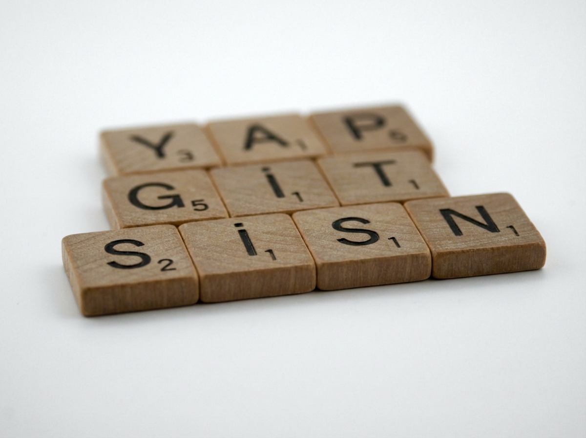 Scrabble harf taşları “Go For It” ifadesini yazıyor
