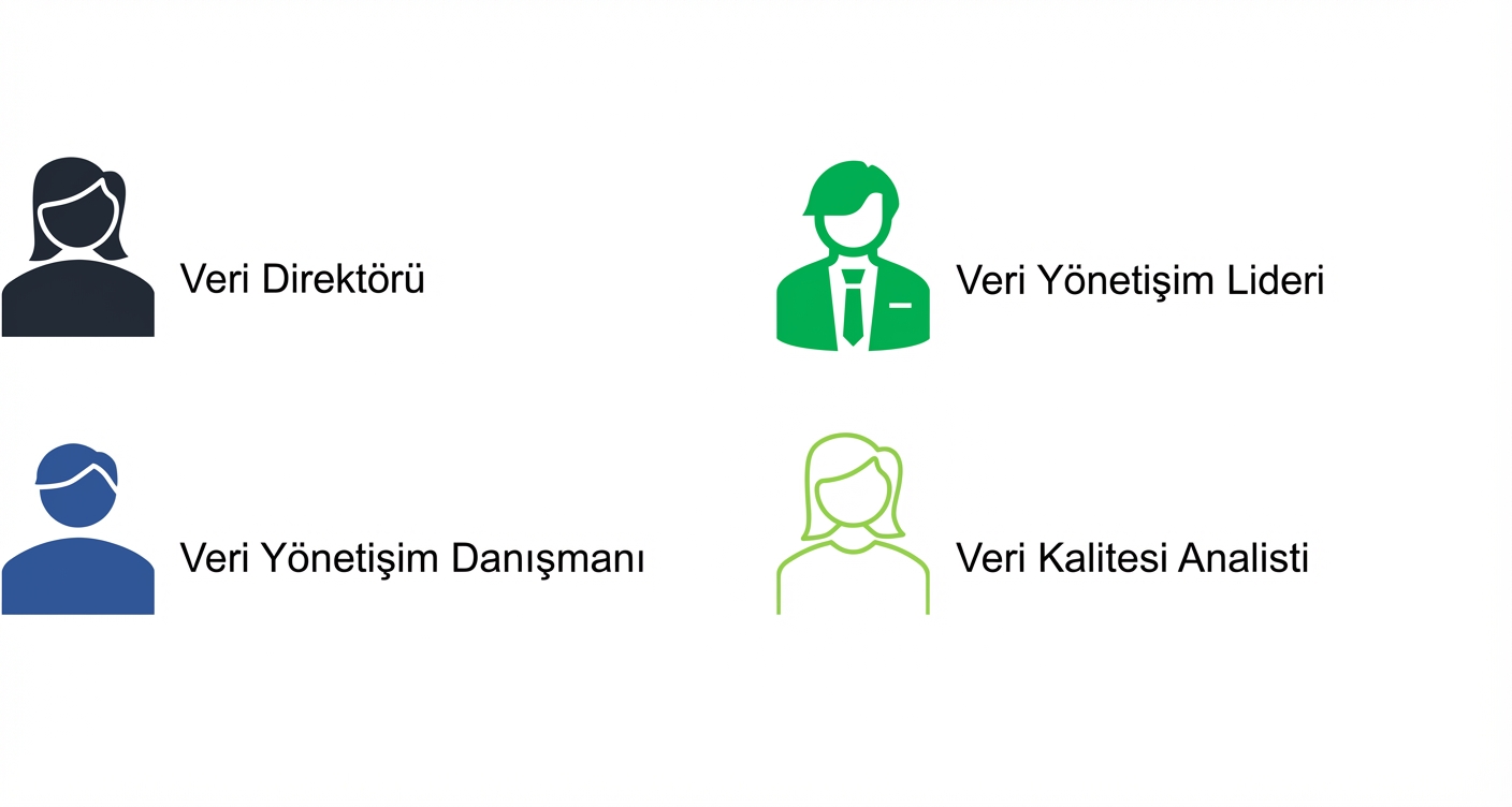 Veri yönetişimi ofisindeki rollerin listesi