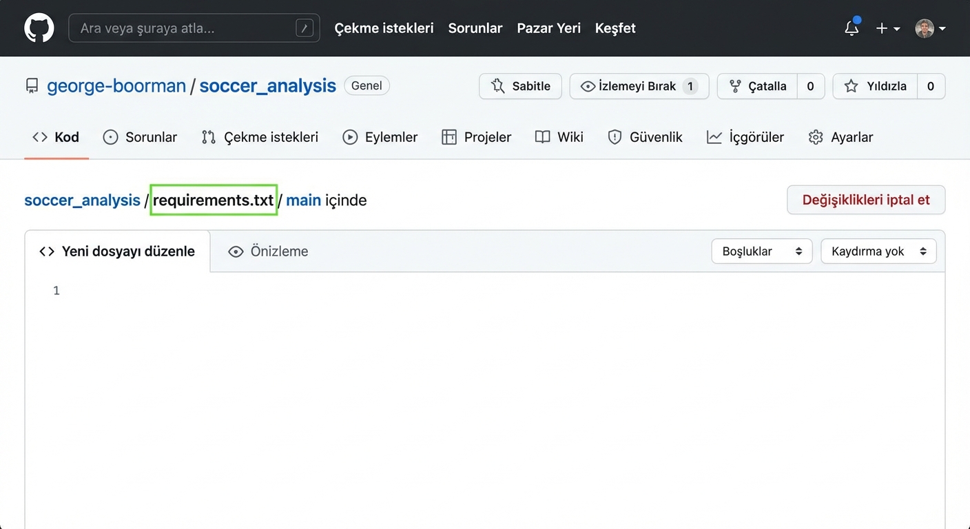 Dosyayı requirements-dot-txt olarak adlandırma