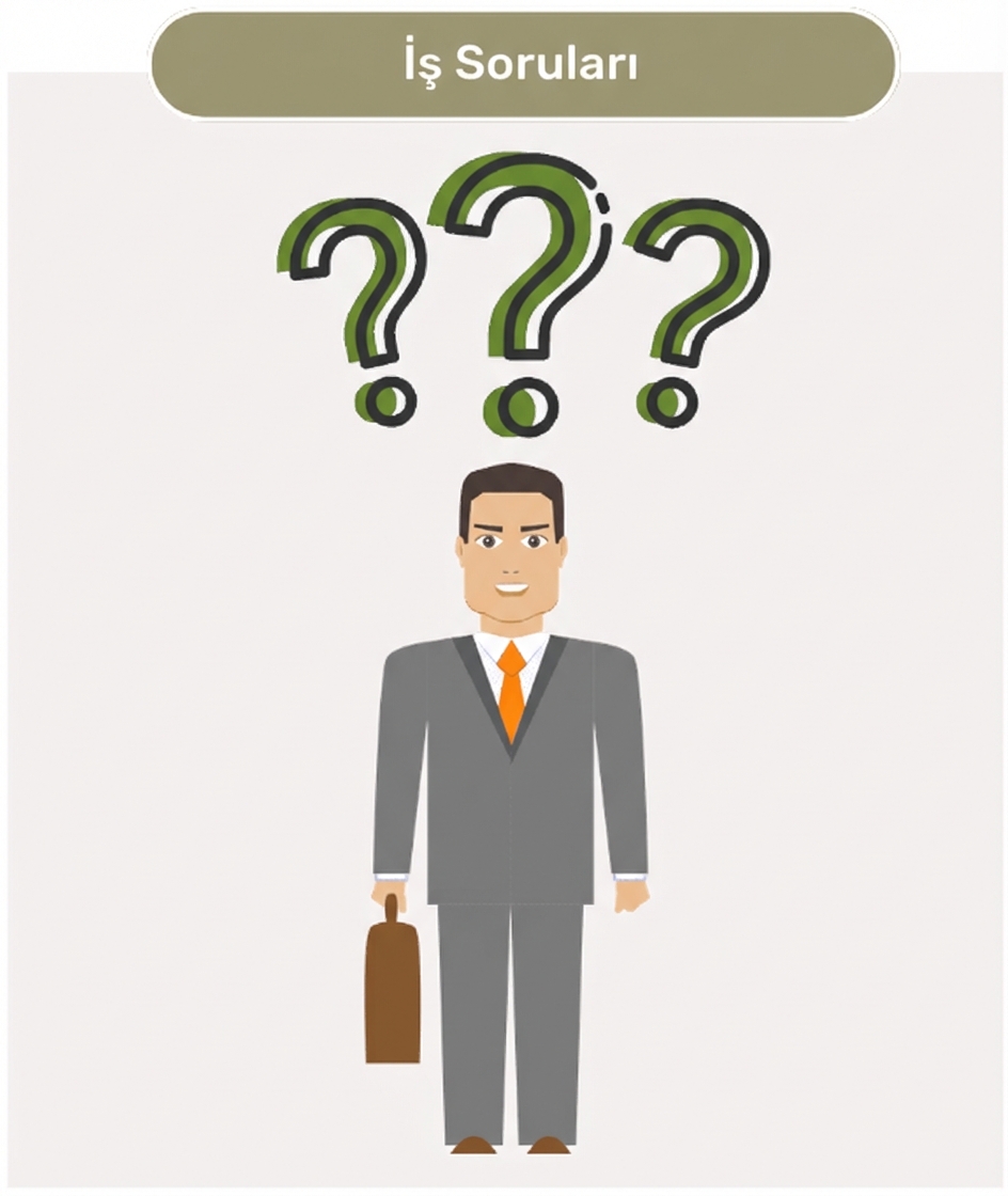 Soru soran bir iş insanı
