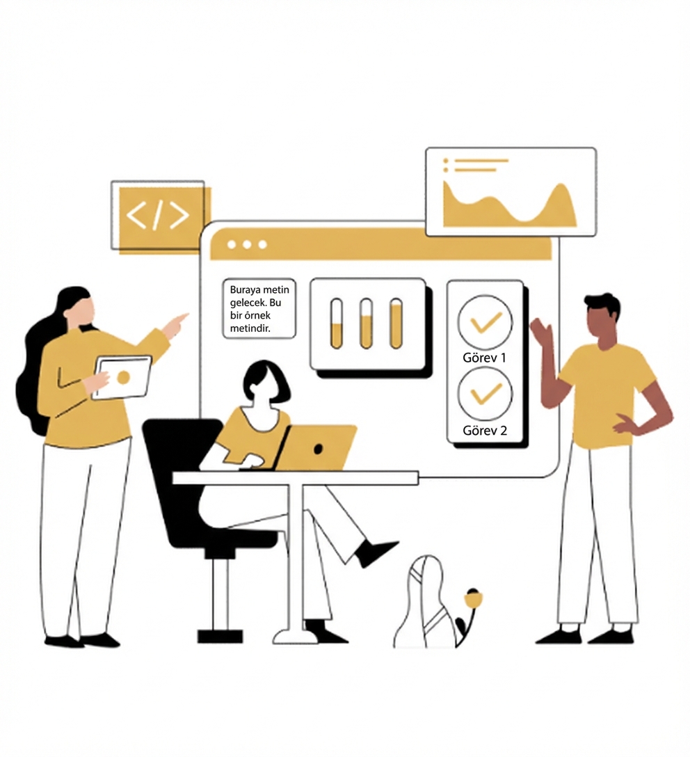 Analitik sonuçları tartışan kişiler